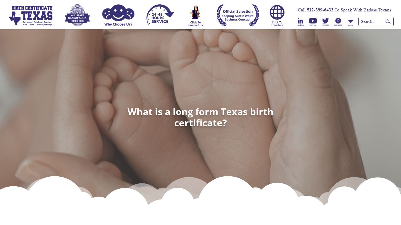 What Is a Long Form Texas Birth Certificate